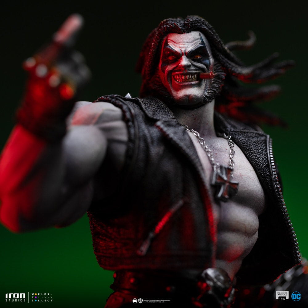 Iron Studios - Art Scale 1/10 - DC Comics - Lobo Unleashed Statue 25cm