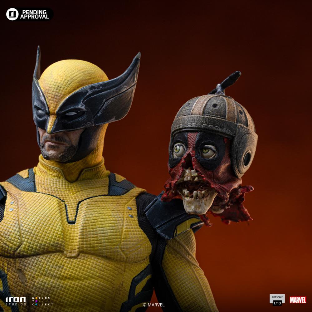 Iron Studios - Arts Scale 1/10 - Marvel - Deadpool 3 - Wolverine Statue 22cm - flash vidéo