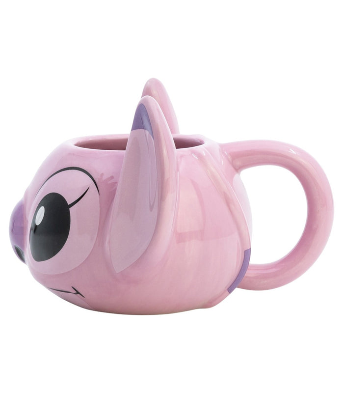 Stor - Lilo et Stitch - Tasse 3D en céramique "Angel" en Boîte Cadeau 375ml
