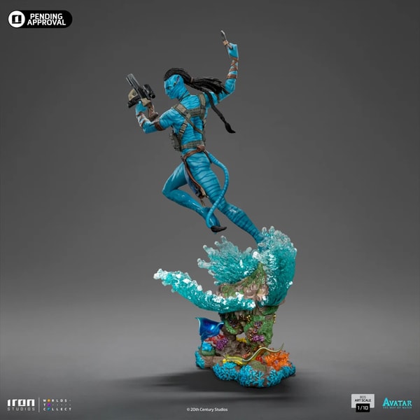 Iron Studios - BDS Art Scale 1/10 - Avatar : La Voie de l'eau - Jake Sully Statue 48cm - flash vidéo