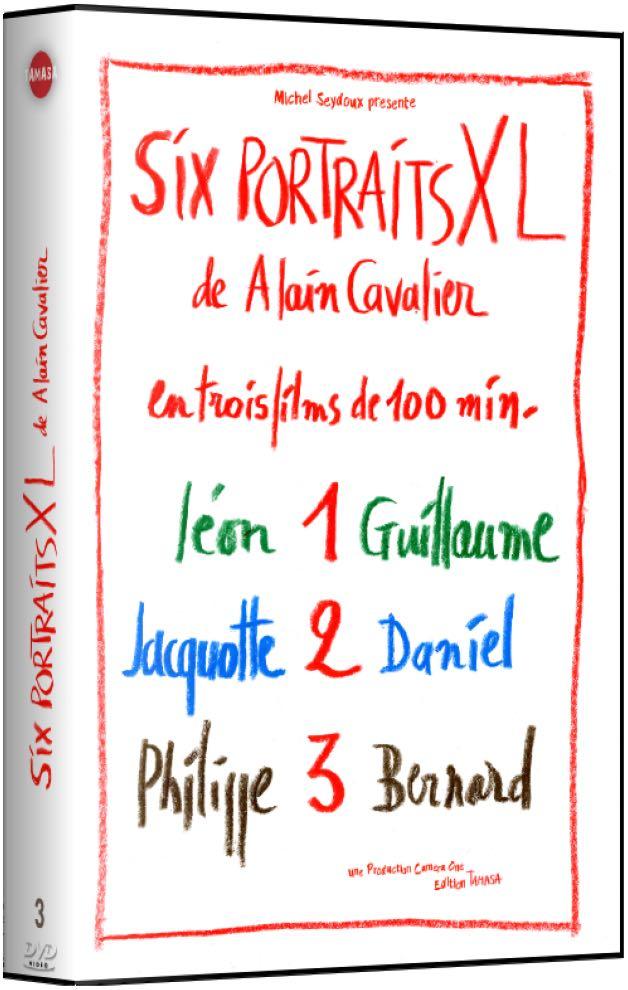 Six Portraits XL de Alain Cavalier : Léon et Guillaume + Jacquotte et Daniel + Philippe et Bernard [DVD]