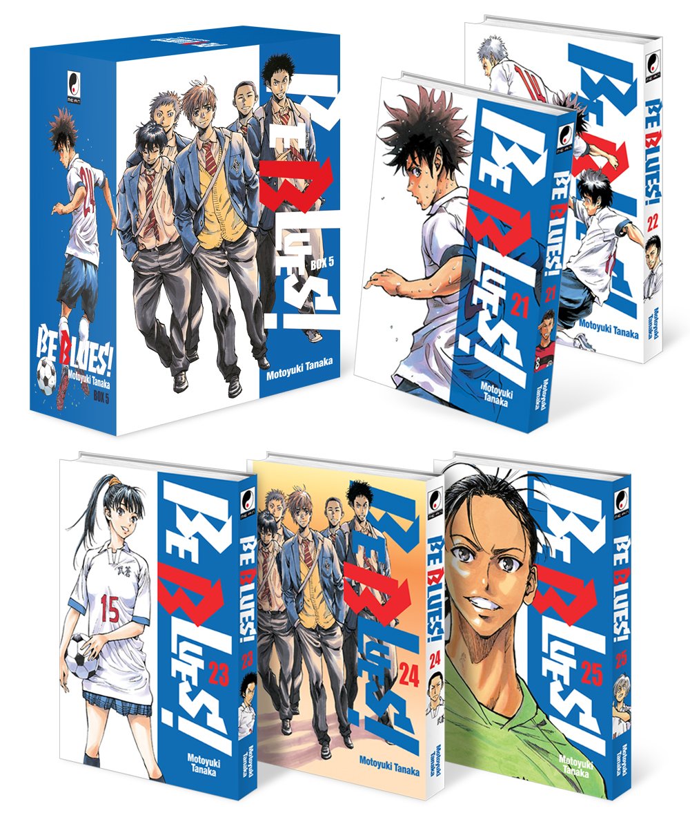 Be Blues! - Partie 5 (Tomes 21 à 25 ) - Coffret 5 mangas