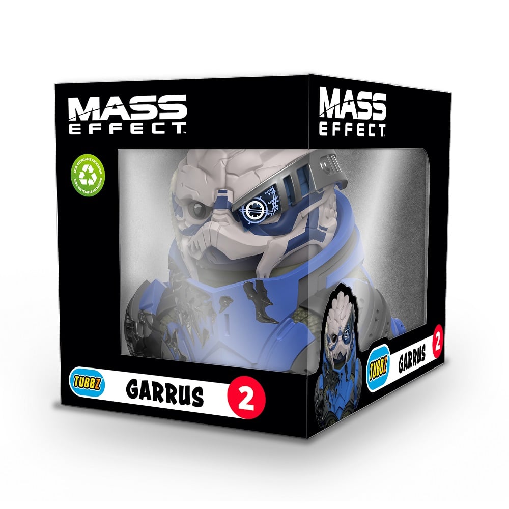 Numskull - Best of TUBBZ Boîte Canard de bain - Mass Effect - Garrus - 9cm - flash vidéo