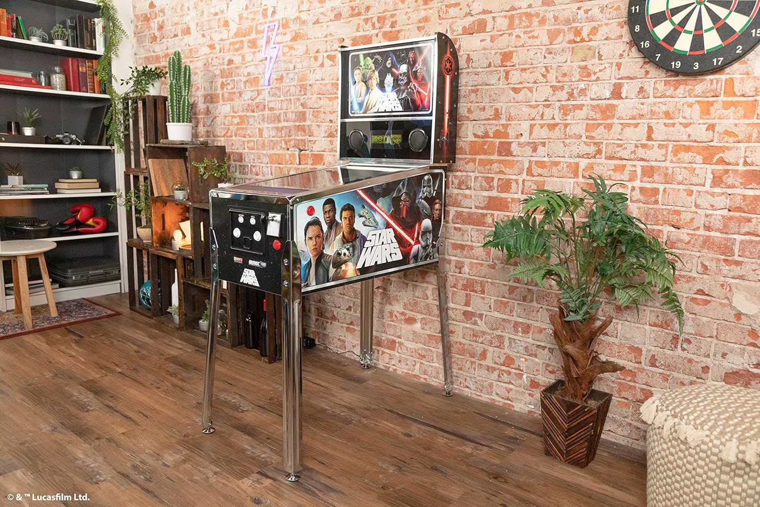 Arcade1Up - Star Wars Flipper Machine Virtuelle - flash vidéo