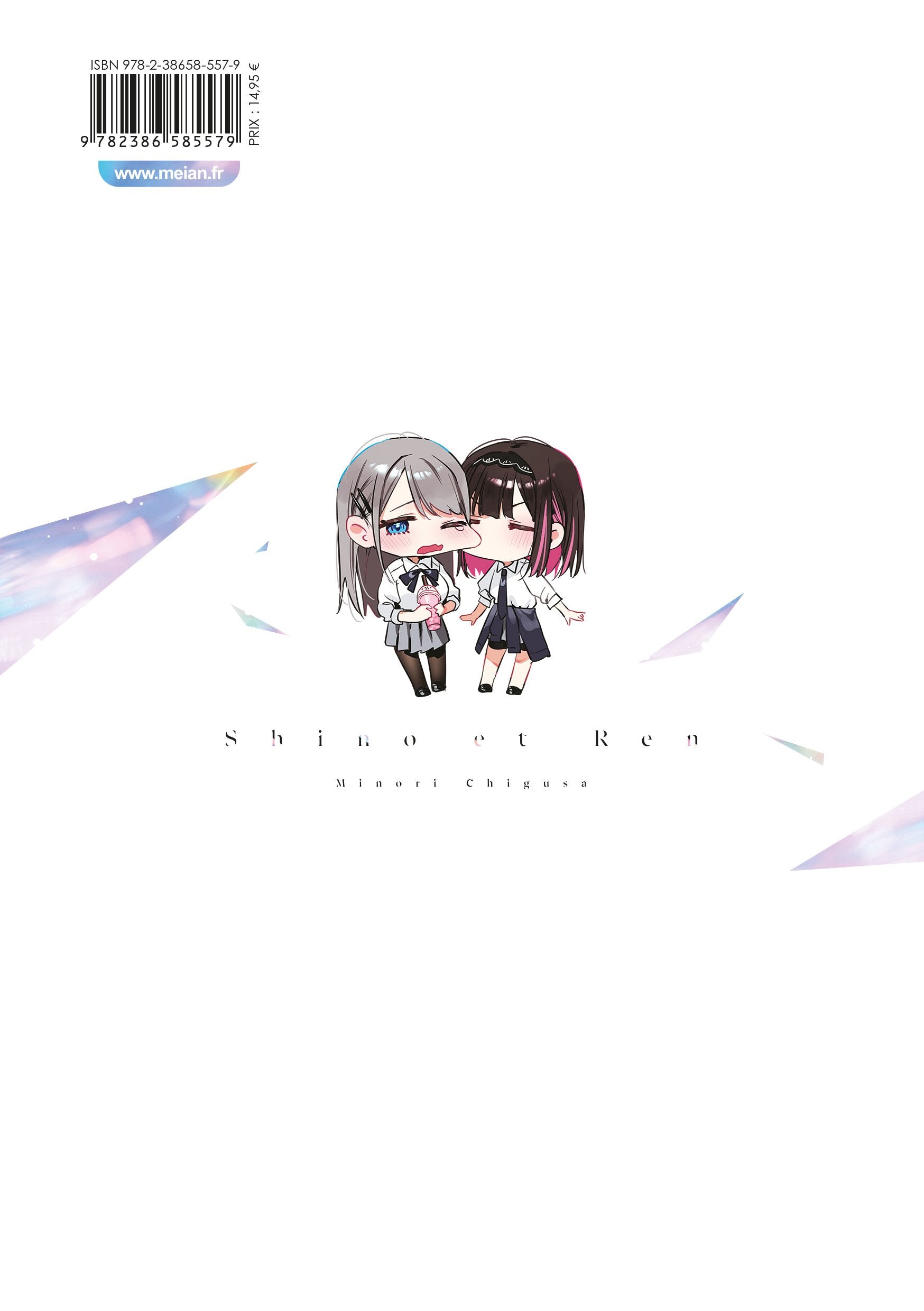 Shino et Ren - Tome 02 - Livre (Manga)