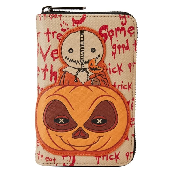 Loungefly: Legendary Pictures - Trick & Treat - Sam Pumpkin Zip Around Wallet - flash vidéo