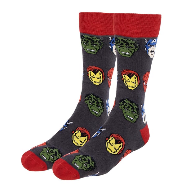 Marvel - Pack de 3 paires de chaussettes Avengers (Taille 40-46) - flash vidéo