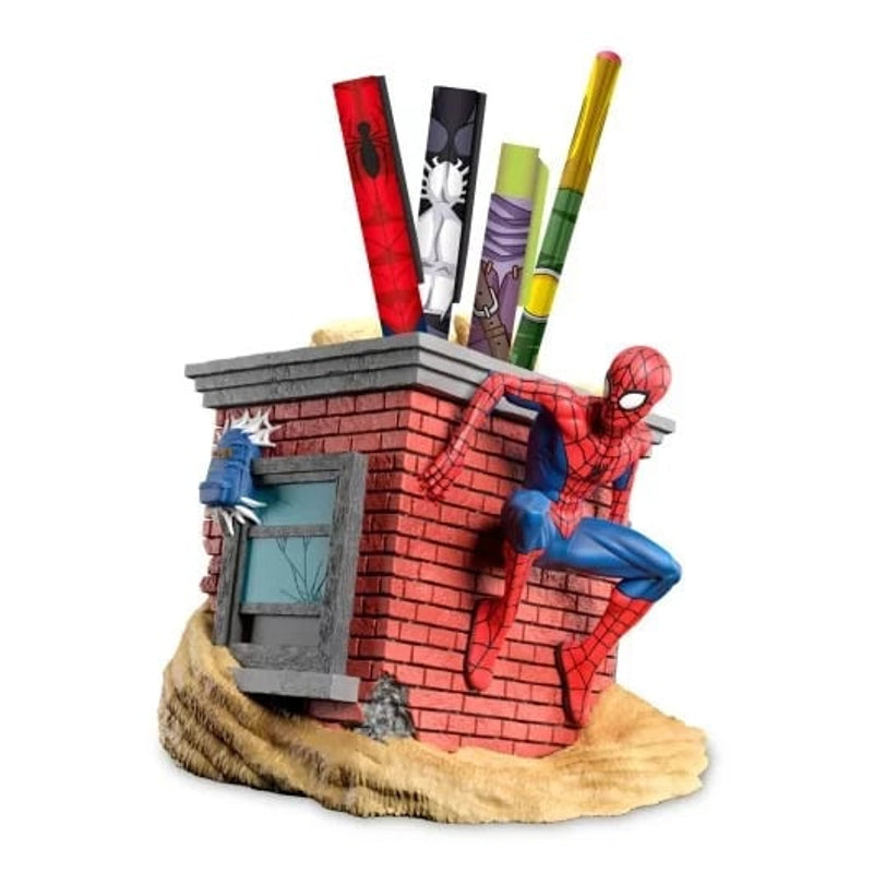 Marvel - Spider-Man - Pot à crayons et ensemble d'écriture Spider-Man