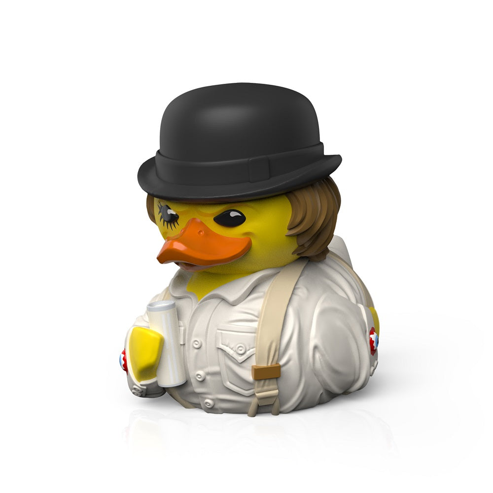 Numskull - Best of TUBBZ Boîte Canard de bain - Orange Mécanique - Alex DeLarge - 9cm - flash vidéo