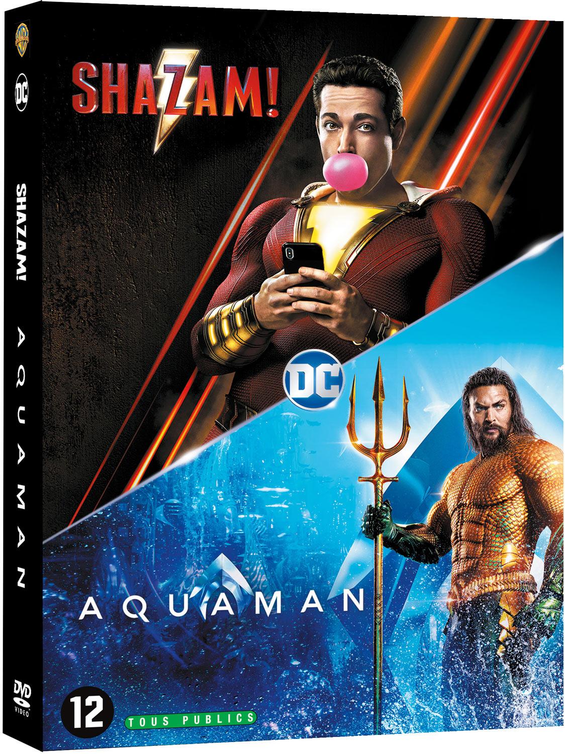 Aquaman + Shazam! [DVD]