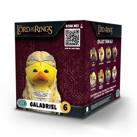 Best of TUBBZ Boîte Canard de bain - Le Seigneur des Anneaux - Galadriel - 9cm - flash vidéo