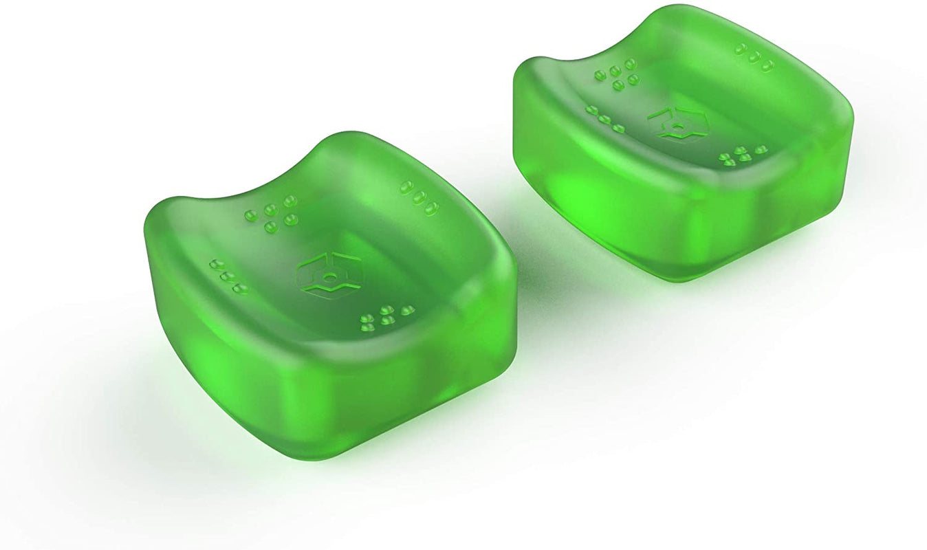 Gioteck - Reposes Pouce (Thumb Grips) Sniper Vert translucide pour Xbox Series