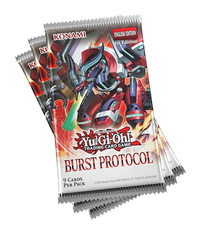 Yu-Gi-Oh! JCC - Pack de 3 Boosters Protocole d’Explosion (Blister cartonné)