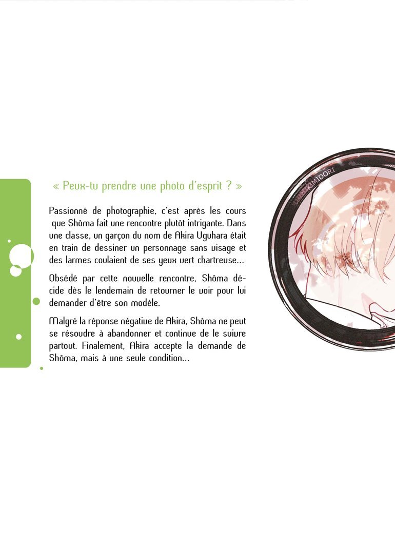 Vert Chartreuse - Livre (Manga) - Yaoi - Hana Collection