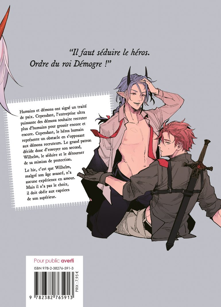 Le défi amoureux du démon Wilhelm - Livre (Manga) - Yaoi - Hana Collection