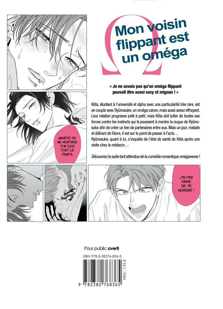 Mon voisin flippant est un oméga - Tome 02 - Livre (Manga) - Yaoi - Hana Book