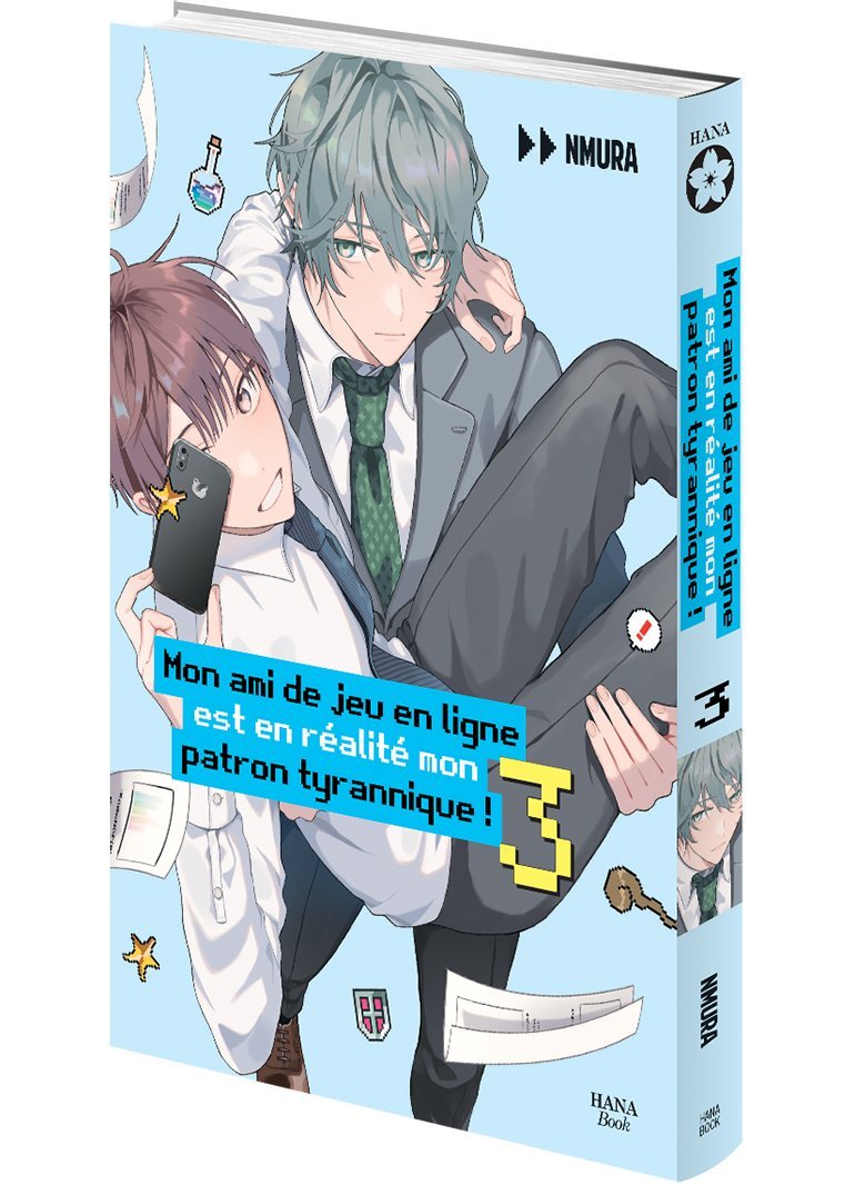 Mon ami de jeu en ligne est en réalité mon patron tyrannique ! - Tome 03 - Livre (Manga) - Yaoi - Hana Book