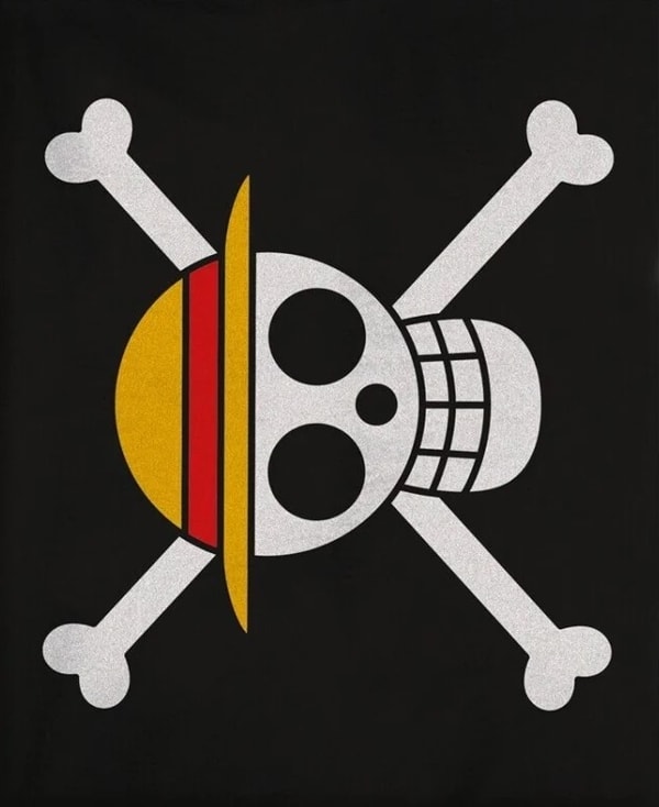 One Piece - Couverture en flanelle Drapeau du Chapeau de Paille (130x160cm) - flash vidéo