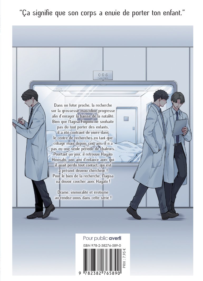 Dans leur cage - Tome 01 - Livre (Manga) - Yaoi - Hana Collection