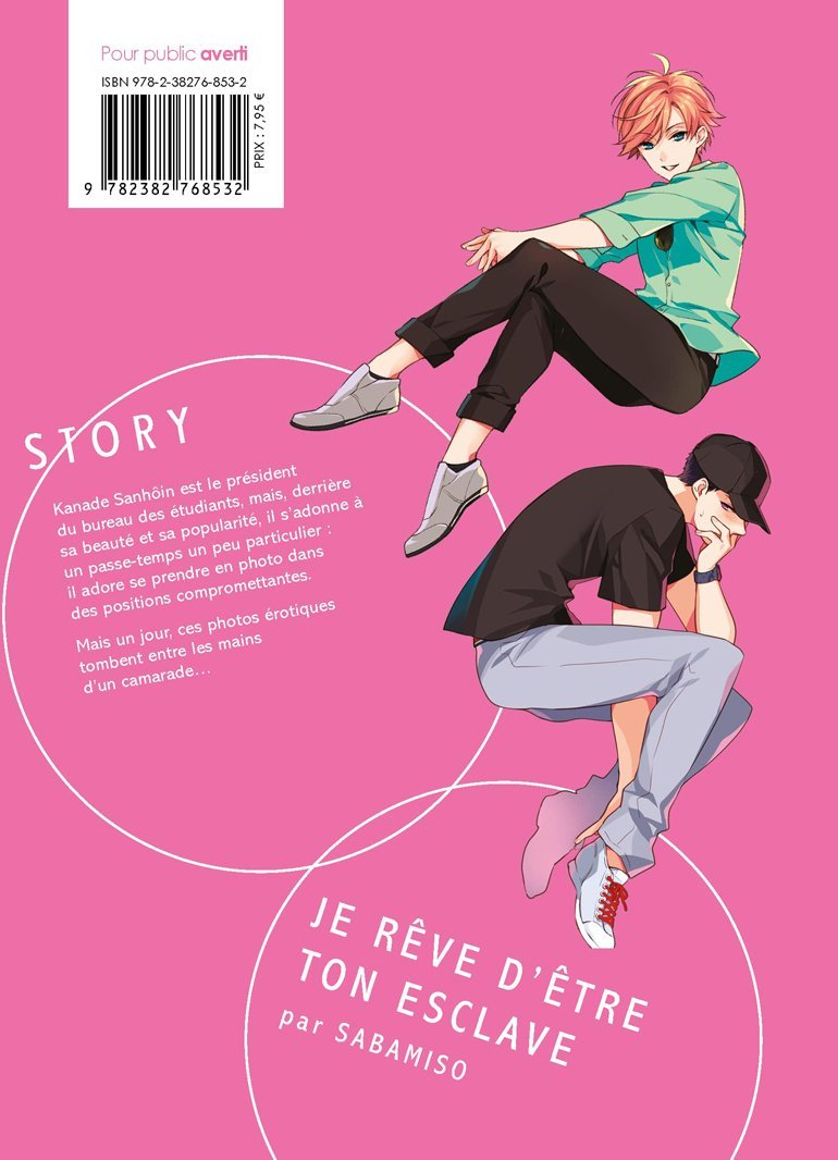 Je rêve d'être ton esclave - Livre (Manga) - Yaoi - Hana Book
