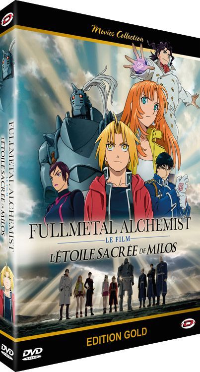 Fullmetal Alchemist L'étoile sacrée de Milos - Le Film - Edition Gold - DVD