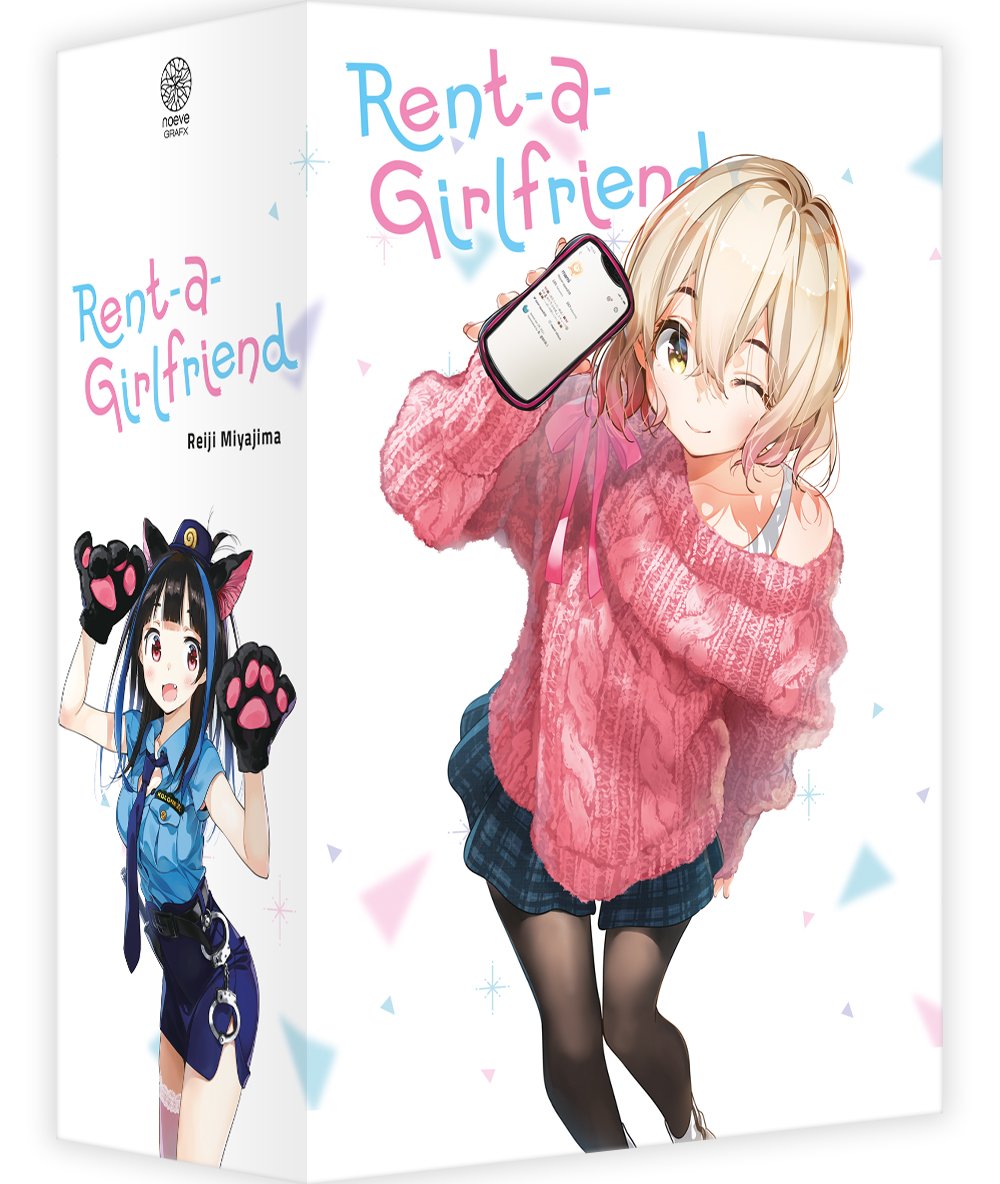Rent-A-Girlfriend - Partie 1 - Coffret Édition limitée numéroté (tomes 1 à 5)