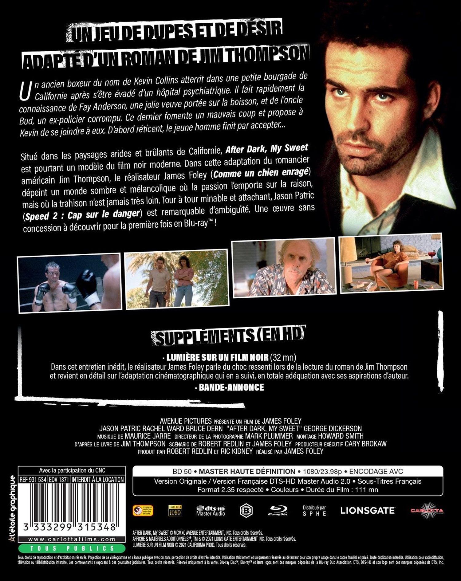 After Dark, My Sweet [Blu-ray]