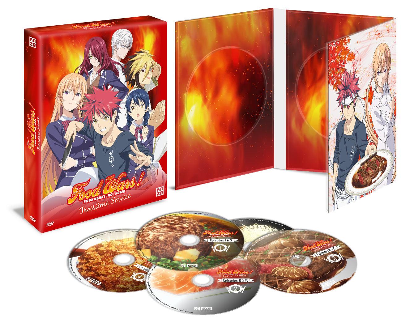 Food Wars ! - Saison 3 [DVD]
