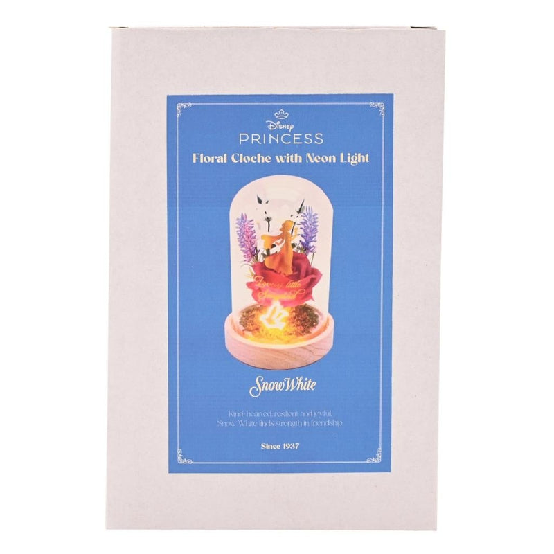 Disney - Blanche-Neige et les Sept Nains - Cloche Florale avec Lumière Néon "Blanche-Neige"