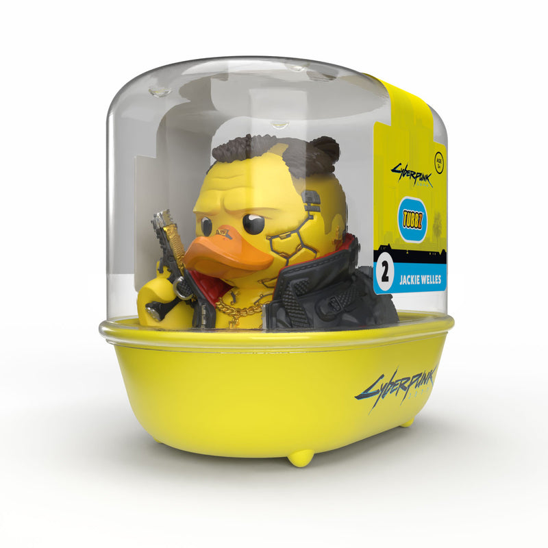 Numskull - TUBBZ Canard de bain - Cyberpunk 2077 - Jackie Welles (Première Édition) - 9cm