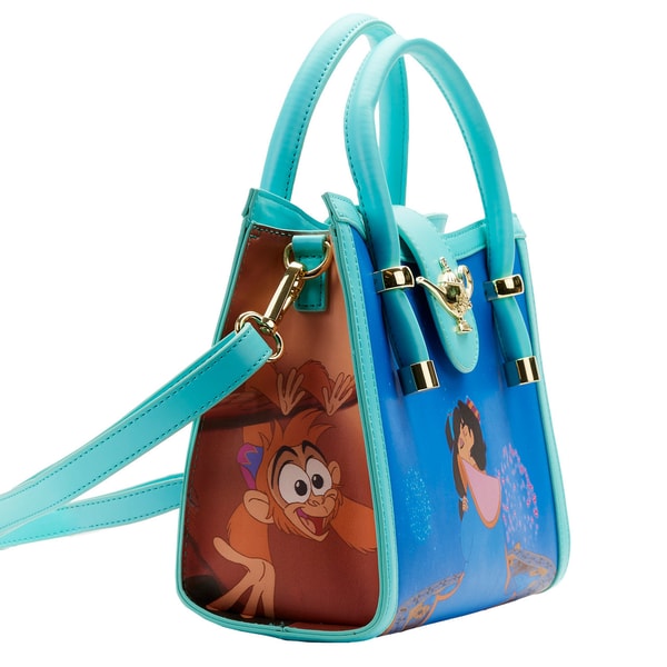 Loungefly: Disney - Aladdin - Jasmine Princess Series Crossbody Bag - flash vidéo