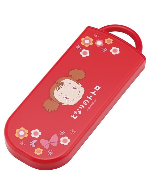 Ghibli - Mon voisin Totoro - Set Baguettes Cuillère Fourchette Mei rouge - flash vidéo