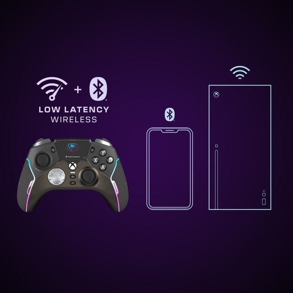 Turtle Beach - Manette de jeu sans fil Bluetooth Stealth Ultra pour Xbox Series X|S, Xbox One et Windows 10/11 - flash vidéo