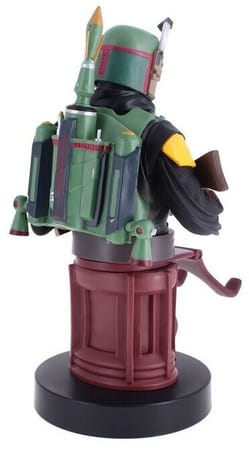 Cable Guys R.E.S.T - Book of Boba Fett - Boba Fett Support pour Téléphone et Manette - flash vidéo