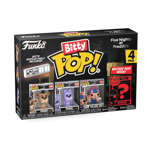 Funko Bitty Pop! 4-Pack: Five Nights at Freddy's Display (12 units) - flash vidéo