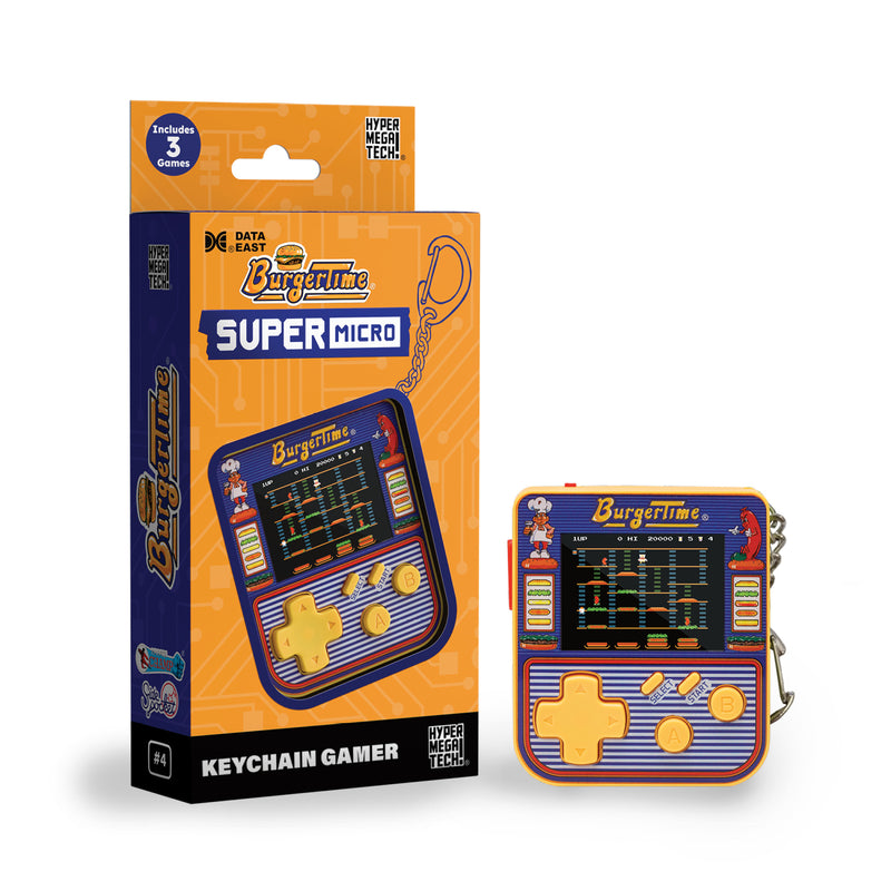 Hyper Mega Tech! - BurgerTime Super Micro Keychain Gamer