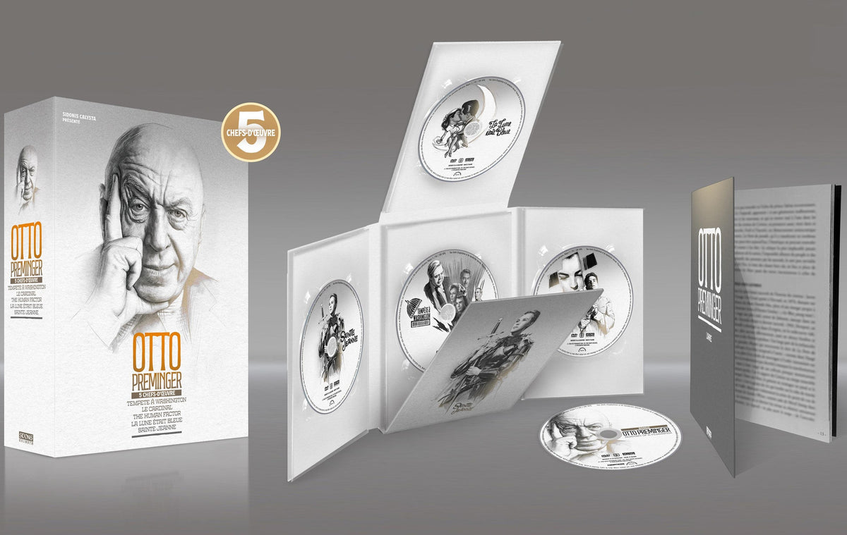 Otto Preminger - 5 chefs-d'oeuvre : Tempête à Washington + Le Cardinal + The Human Factor + La Lune était bleue + Sainte Jeanne [DVD]