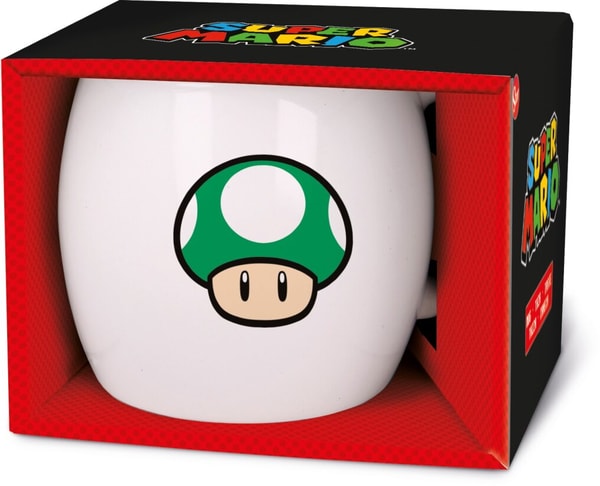 Nintendo - Tasse globe en céramique Super Mario Bros. 1-Up - 380ml