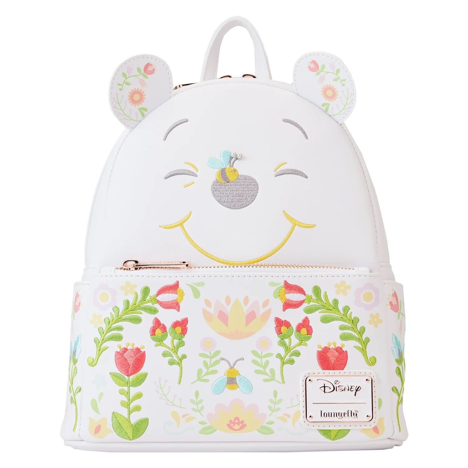 Loungefly: Disney - Winnie the Pooh Cosplay Folk Floral Mini Backpack - flash vidéo