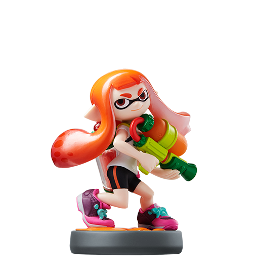 Amiibo Inklink Girl - Splatoon Collection