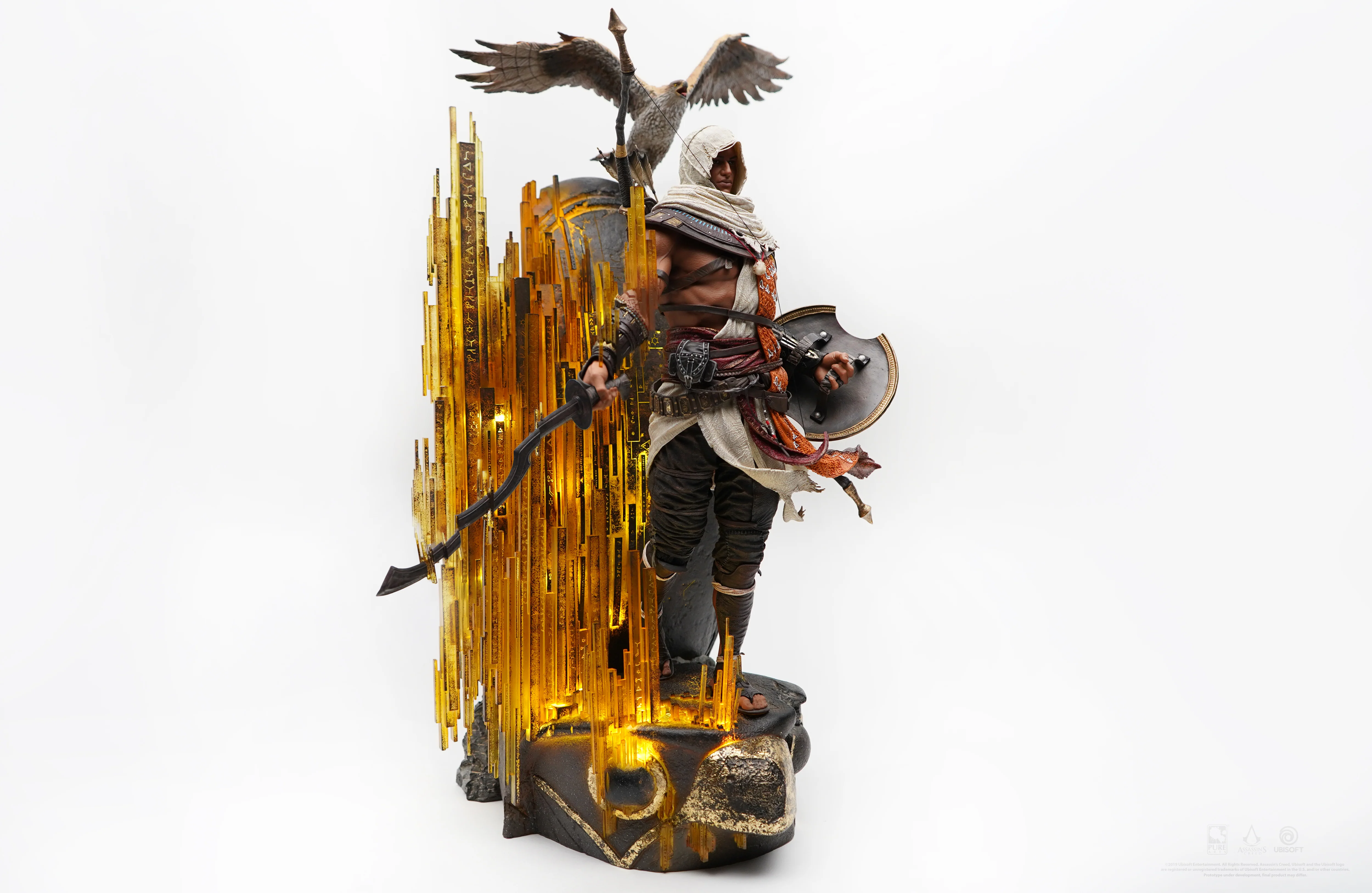 PureArts - 1:4 Scale Statues - Assassin's Creed - Animus Bayek Statue 69cm - flash vidéo