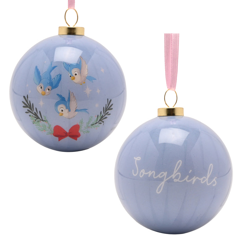 Disney - Lot de 12 Boules de Noël Princesses et Compagnons dans un Coffret Cadeau