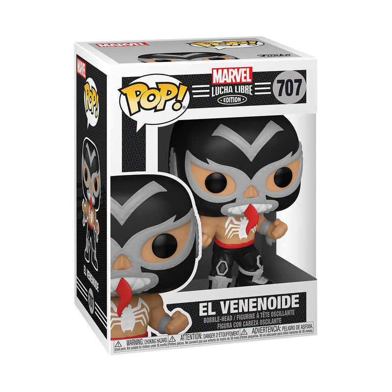 Funko Pop! Marvel: Lucha Libre Edition - El Venenoide ENG Merchandising