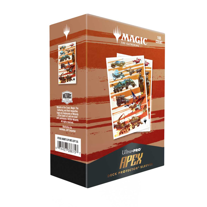 Ultra Pro - Magic: The Gathering - Aetherdrift - Sachet de 105 protèges cartes Apex Finish Line Bundle Key Art