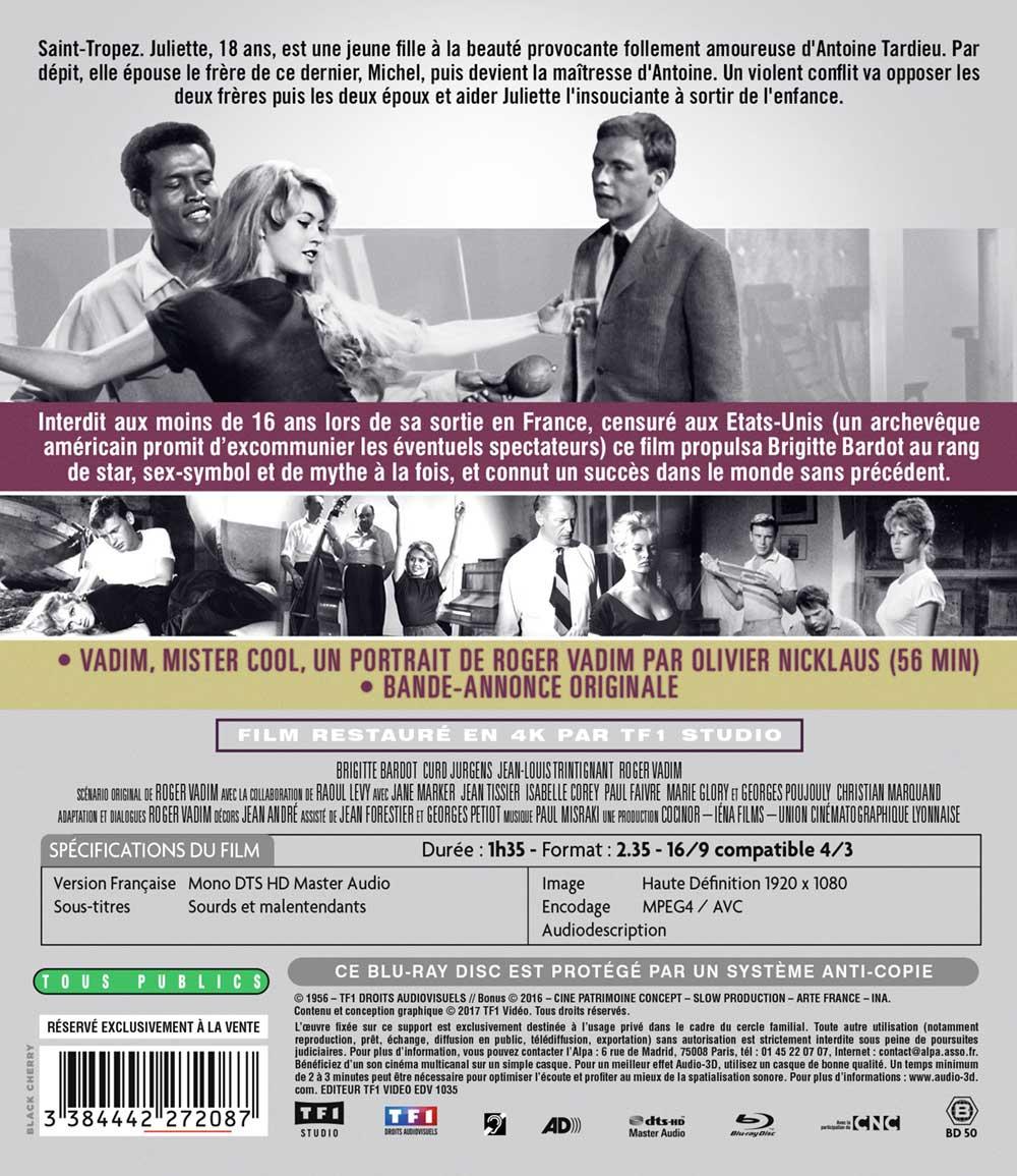 Et Dieu... créa la femme [Blu-ray]
