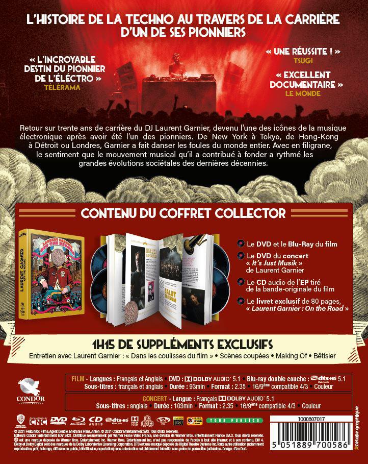 Laurent Garnier : Off the Record [Blu-ray]