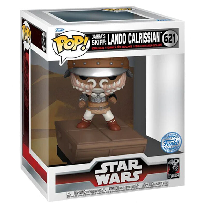 Funko Pop! Deluxe: Star Wars: The Return of the Jedi - Jabba's Skiff: Lando Calrissian
