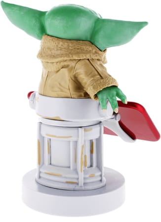 Cable Guys R.E.S.T - Le Mandalorien - Grogu Buste Support pour Téléphone et Manette - flash vidéo