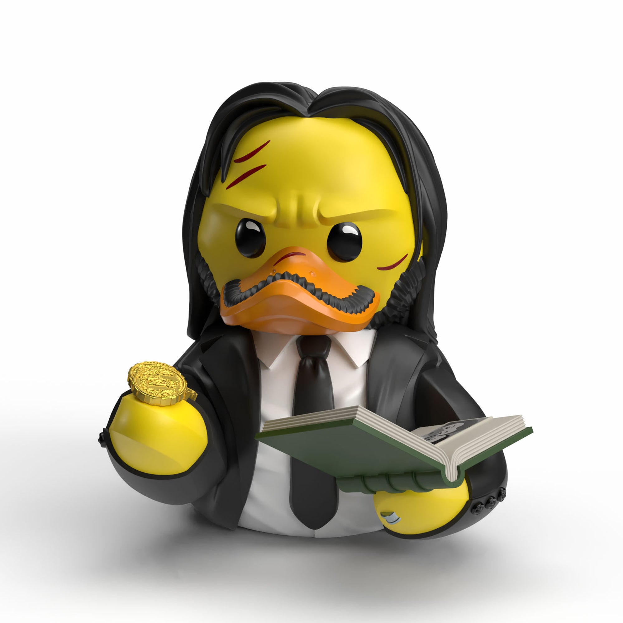 Numskull - TUBBZ Canard de bain - John Wick 3 - John Wick "Livre" (Première Édition) - 9cm
