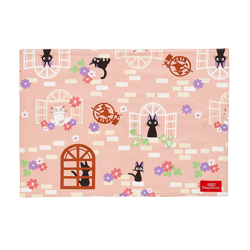 Ghibli - Kiki la petite sorcière - Set de table Natsu Jiji Douce rose
